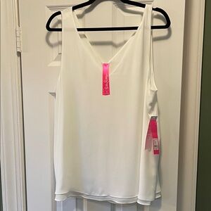 Lilly Pulitzer White Camisole Top